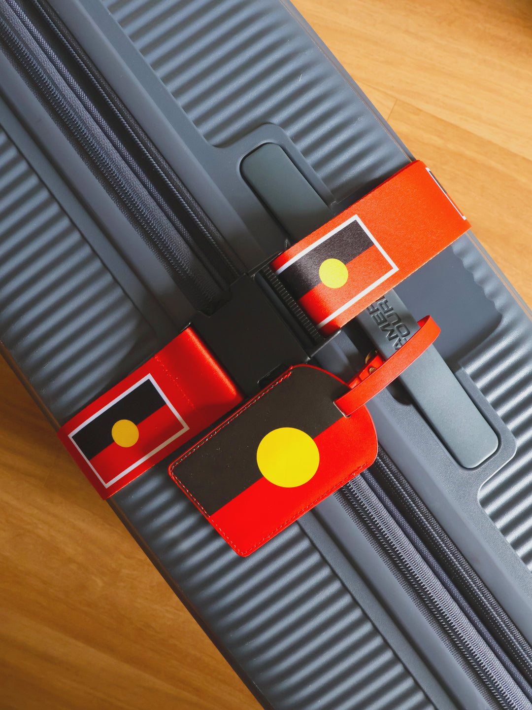 Aboriginal Flag - Travel Essentials Gift Bundle