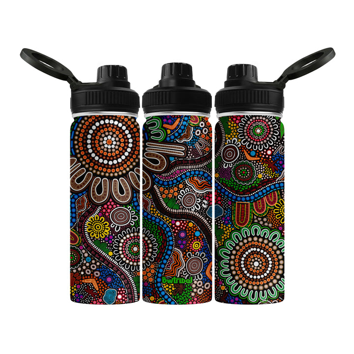 Connected to Country - Vacuum Insulated Water Bottle (18oz)