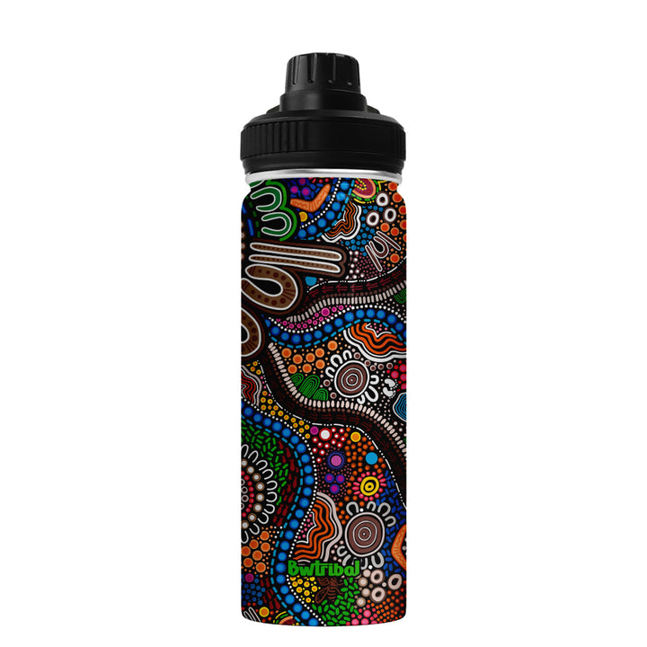 Connected to Country - Vacuum Insulated Water Bottle (18oz)