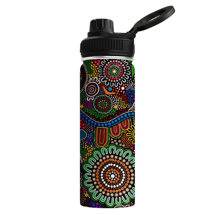 Connected to Country - Vacuum Insulated Water Bottle (18oz)