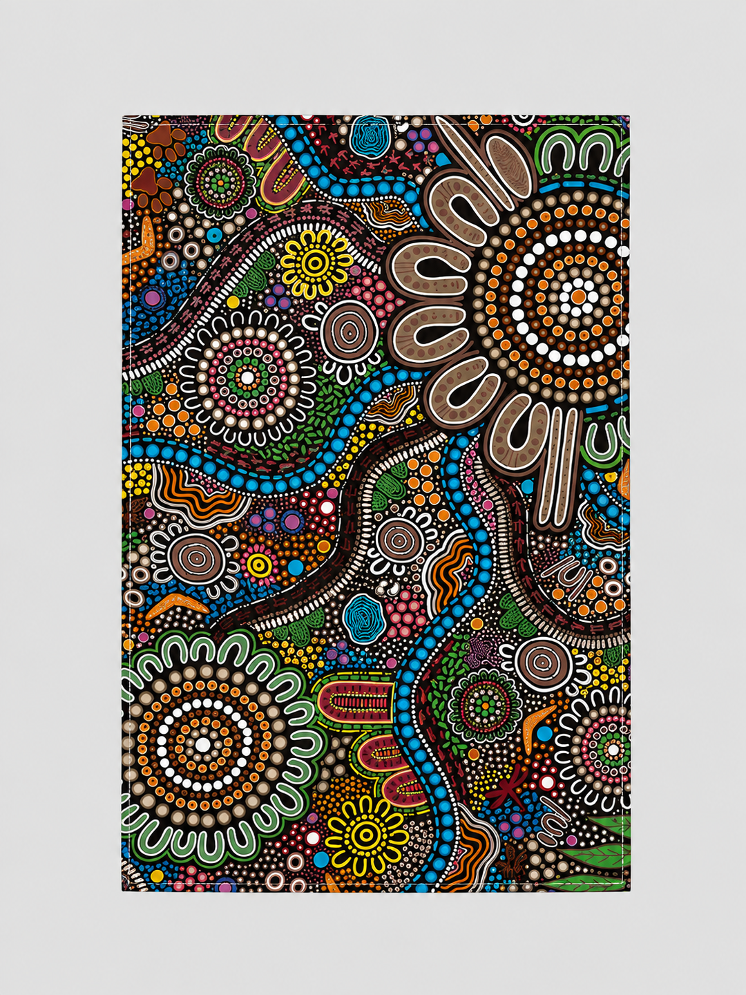 Connected to Country - COTTON CREPE TEA TOWEL