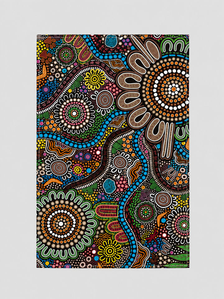 Connected to Country - COTTON CREPE TEA TOWEL