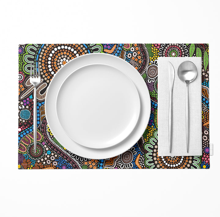 CONNECTED TO COUNTRY - Linen Blend Placemats (6 Pack)