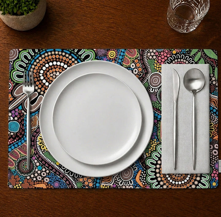 CONNECTED TO COUNTRY - Linen Blend Placemats (6 Pack)