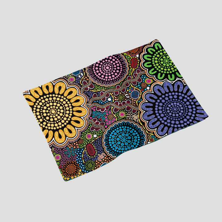 Still We Rise, Still We Shine – NAIDOC 2026 Linen Placemat Set (6 Pack)