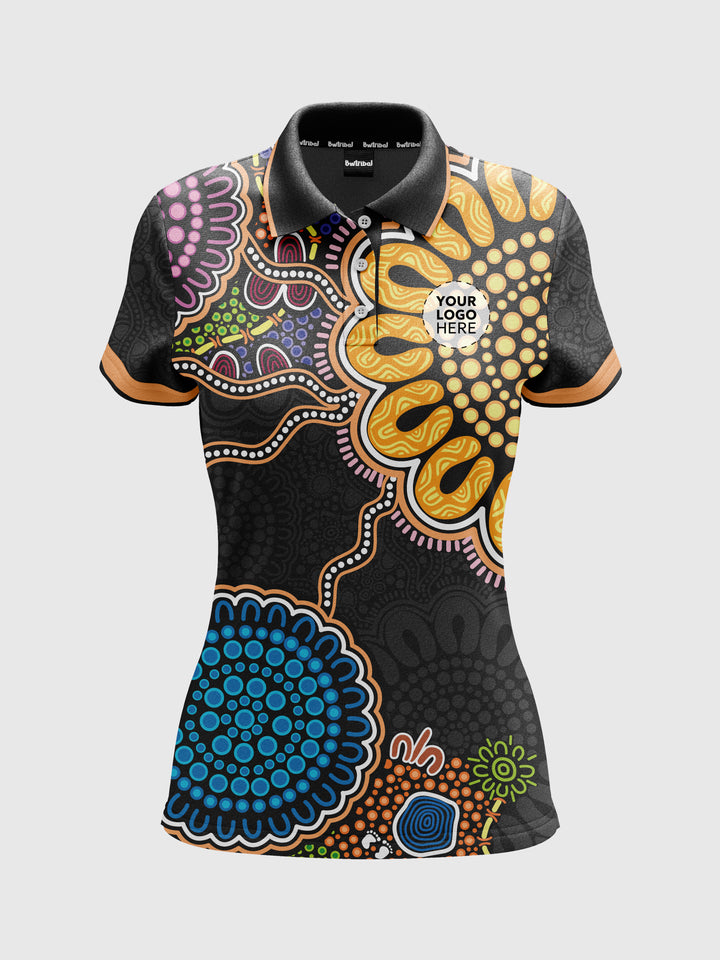 Still We Rise, Still We Shine - Signature - UPF50 - NAIDOC 26 Women's Custom Polo