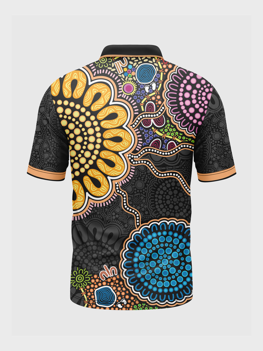 Still We Rise, Still We Shine - Signature - UPF50 - NAIDOC 26 Men's Custom Polo
