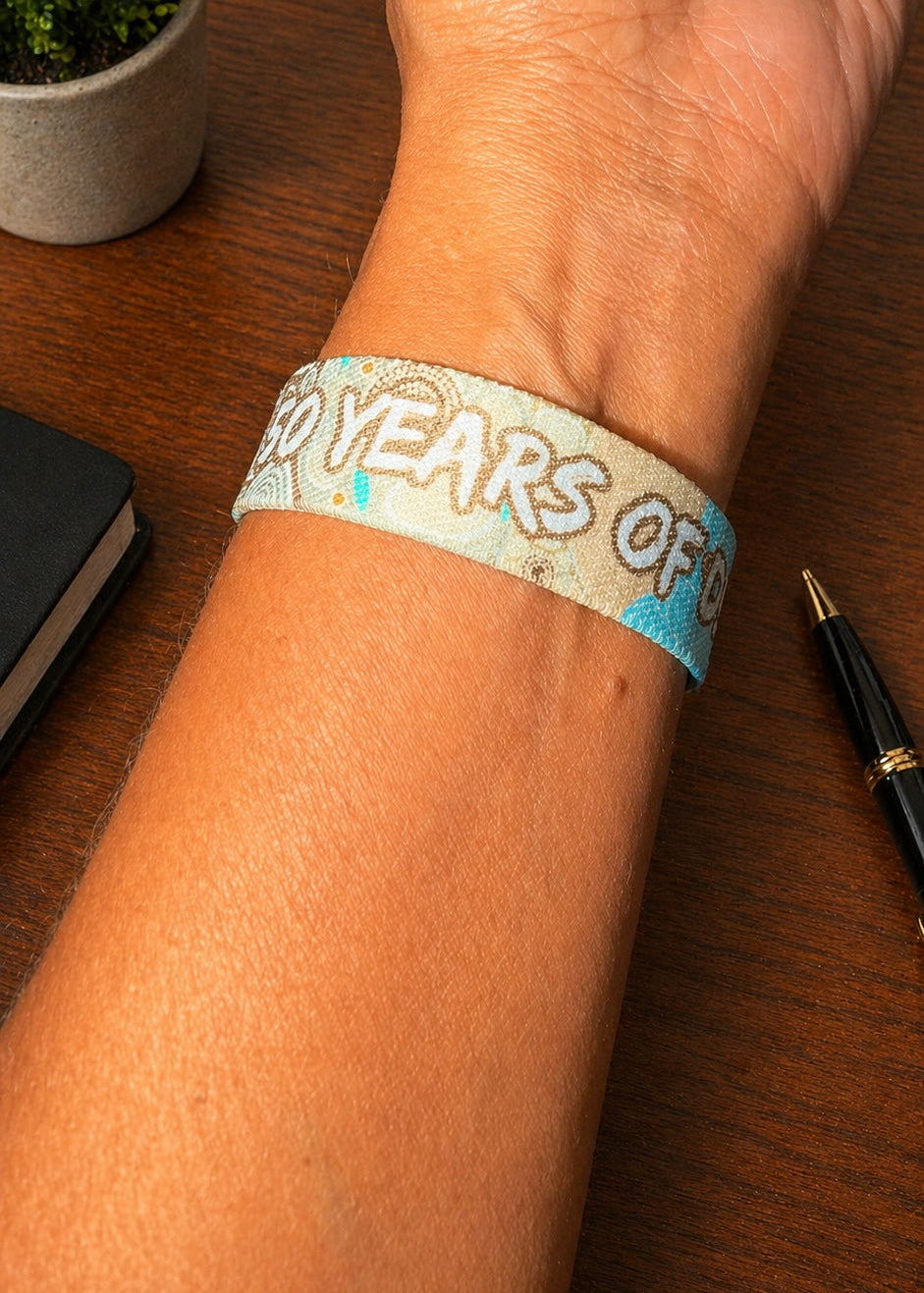 Ever Flowing - NAIDOC 2026 ELASTIC WRISTBANDS
