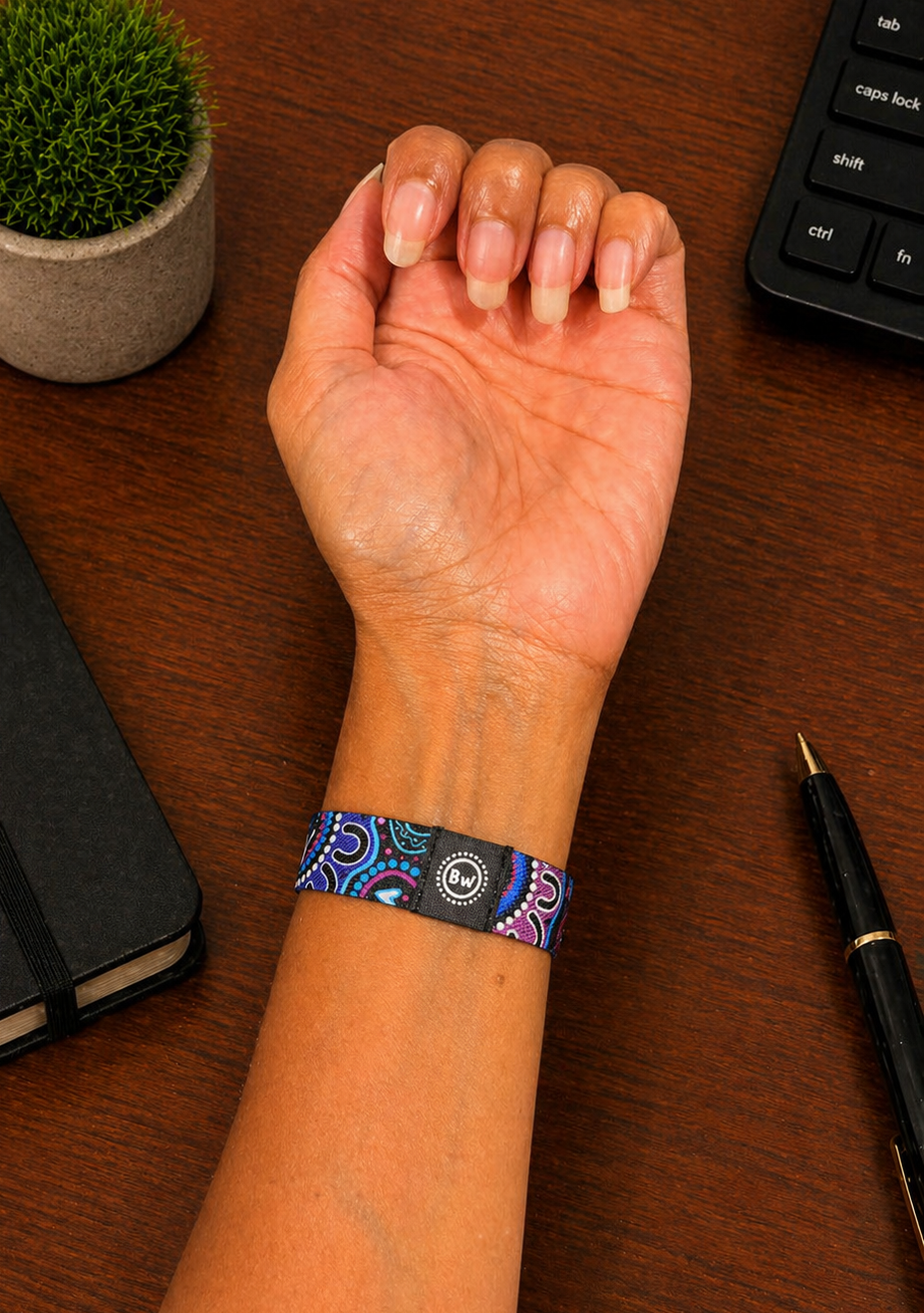 Stronger Togethr - NAIDOC 2026 ELASTIC WRISTBANDS