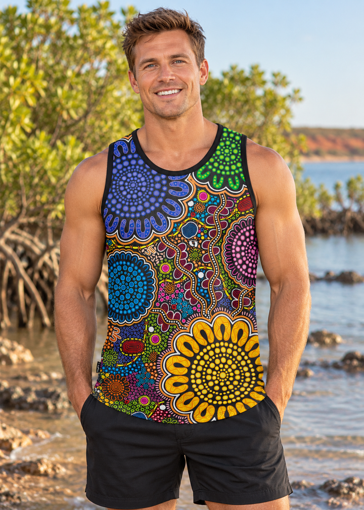 Still We Rise, Still We Shine - Reversible Singlet -  2 Designs in 1