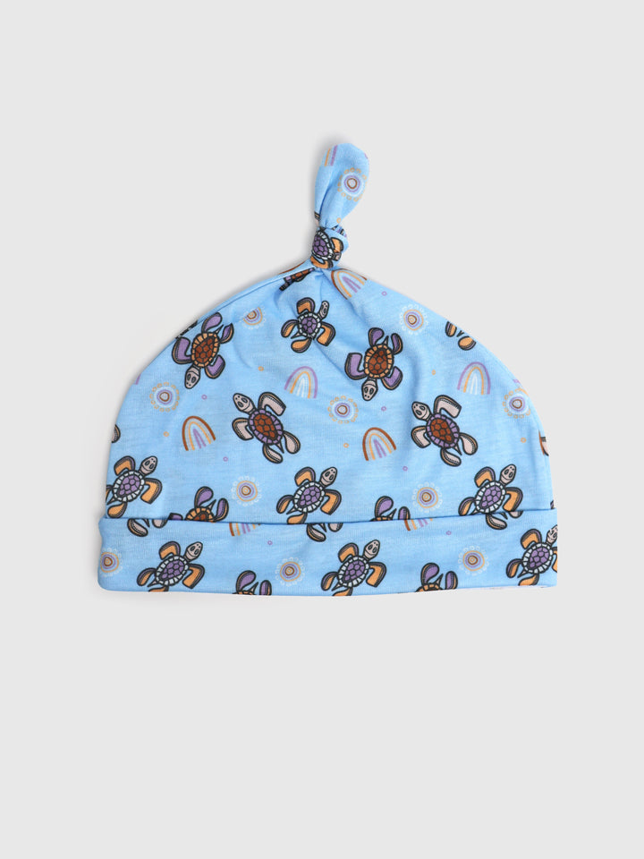 Baby Bungaroo (Blue) - Baby Onesie + Baby Beanie