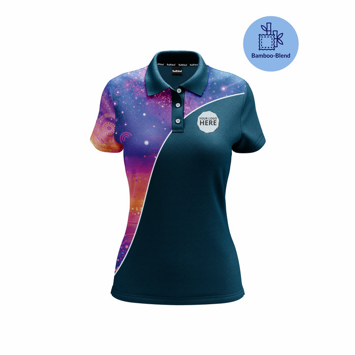50 Years Deadly  - Bamboo - NAIDOC 26 Women's Custom Polo