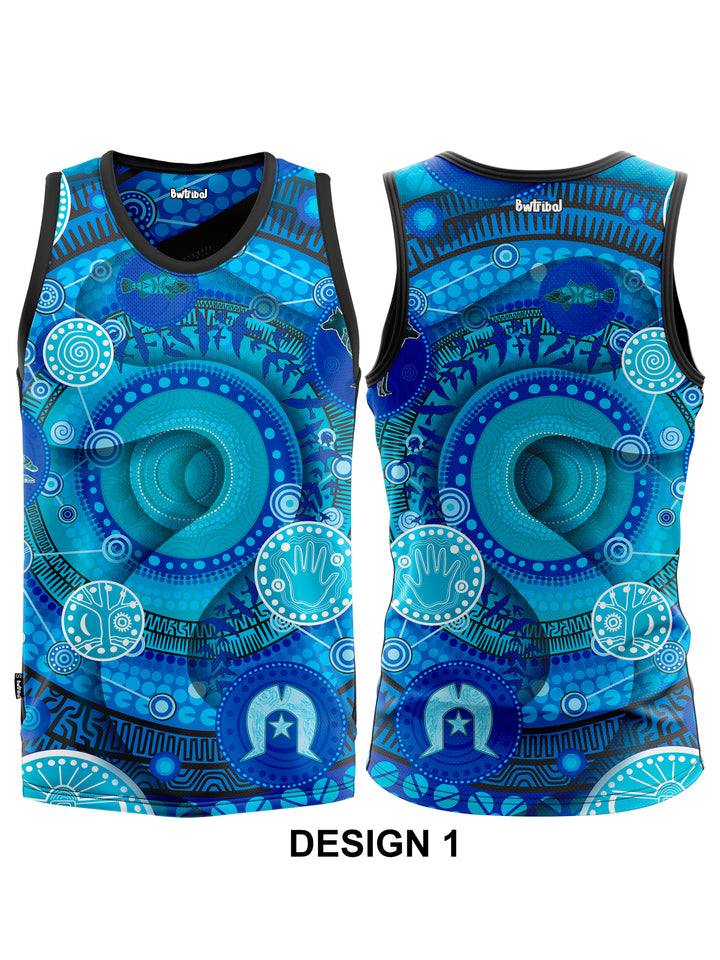 Always Been Deadly - Reversible Singlet -  2 Designs in 1