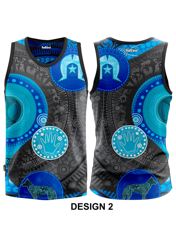 Always Been Deadly - Reversible Singlet -  2 Designs in 1
