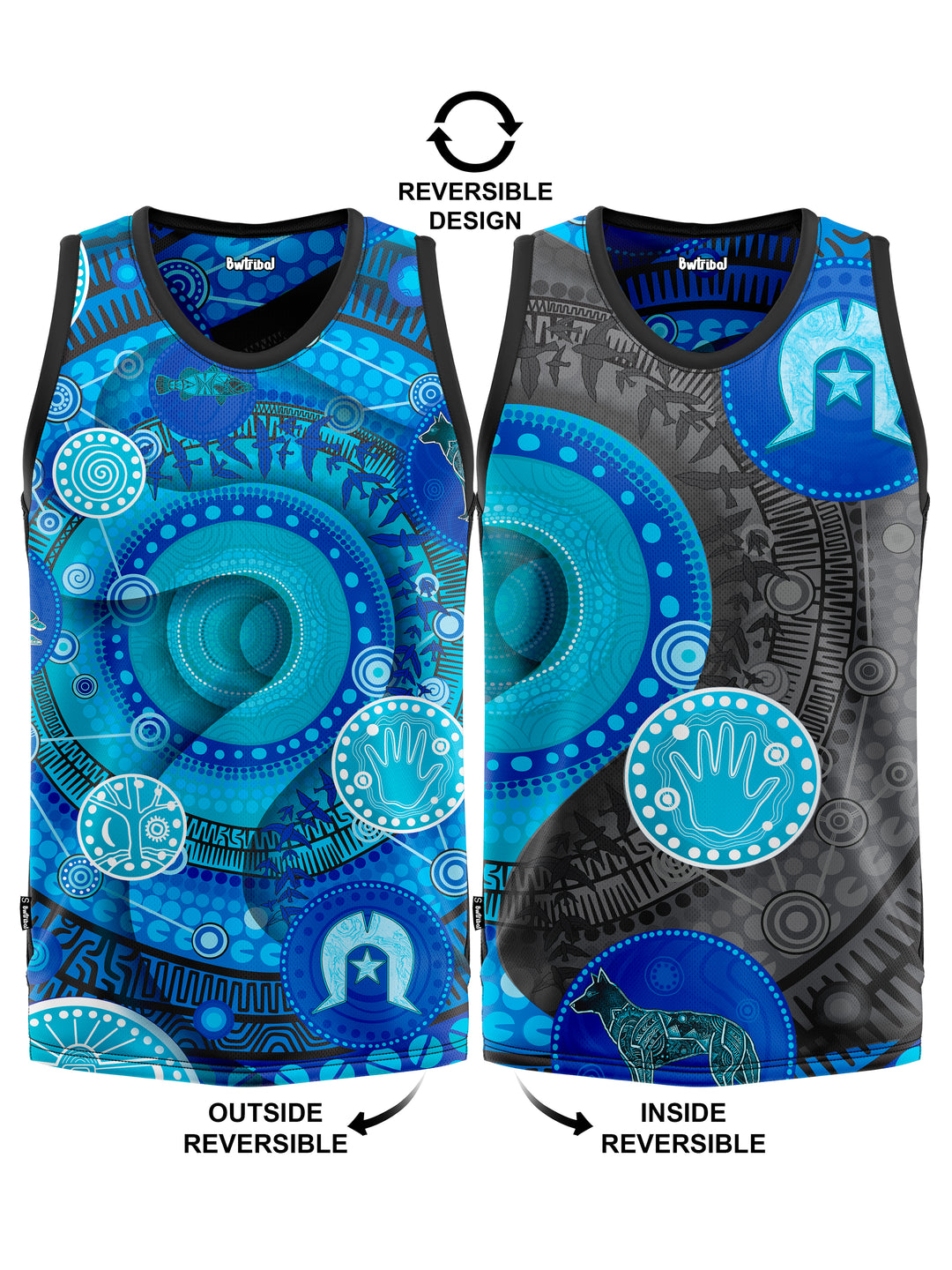 Always Been Deadly - Reversible Singlet -  2 Designs in 1