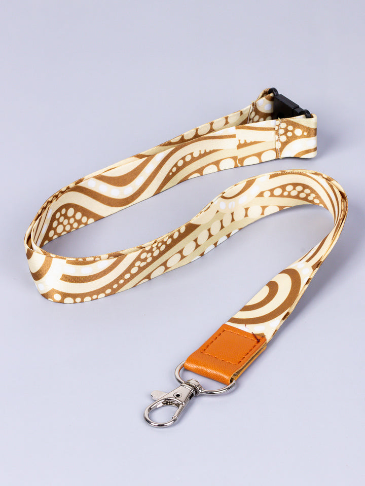 Yuuruu Yulunga - PU Leather Lanyard + Matching Mini PU Lanyard Set