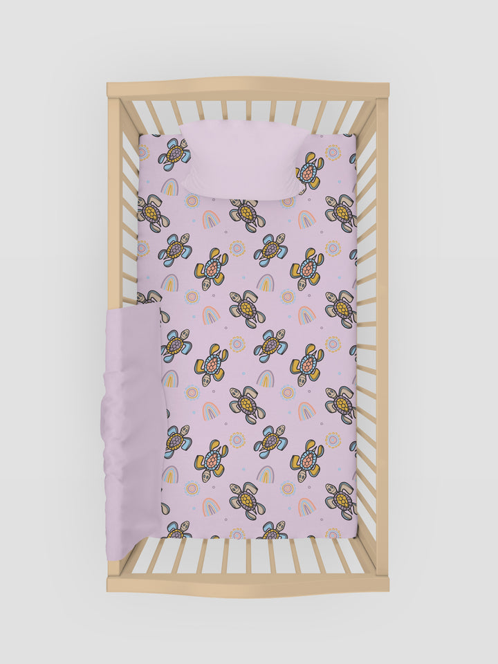 Baby Bungaroo (Pink) - Fitted Cot Sheet