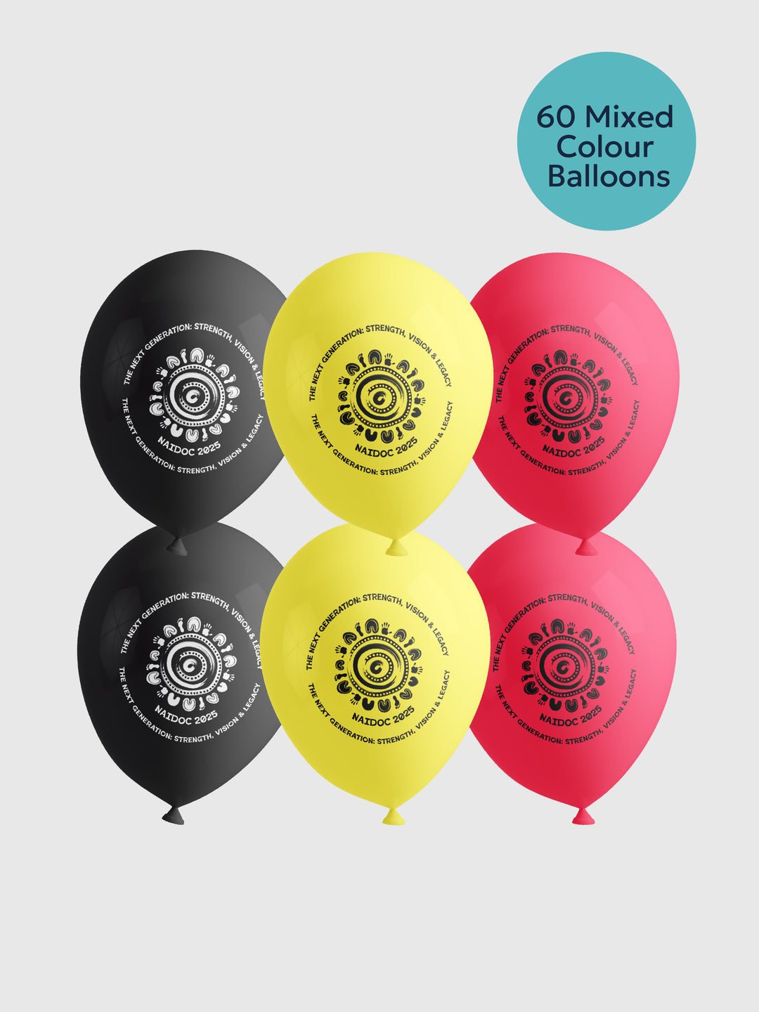 NAIDOC 2025 Balloons Pack (Large)