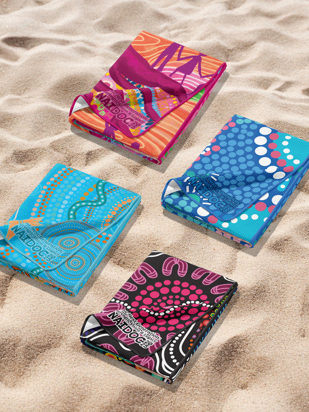 The Next Generation - NAIDOC 2025 Sand-Free Beach Towel