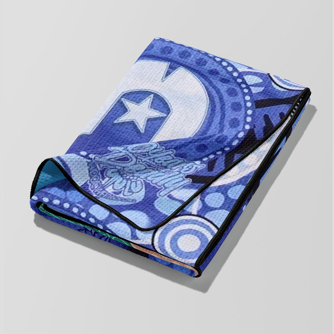 Always Been Deadly - NAIDOC 2026 Waffle Fabric Gym Towel