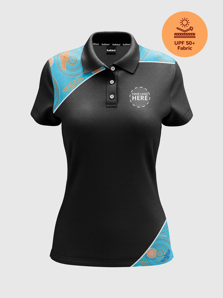 Never Stop the Dreaming - UPF 50+ - NAIDOC 25 Women's Custom Polo