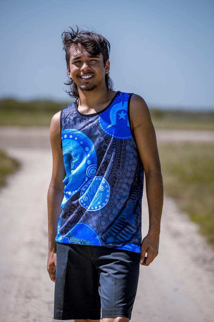 Always Been Deadly - Reversible Singlet -  2 Designs in 1