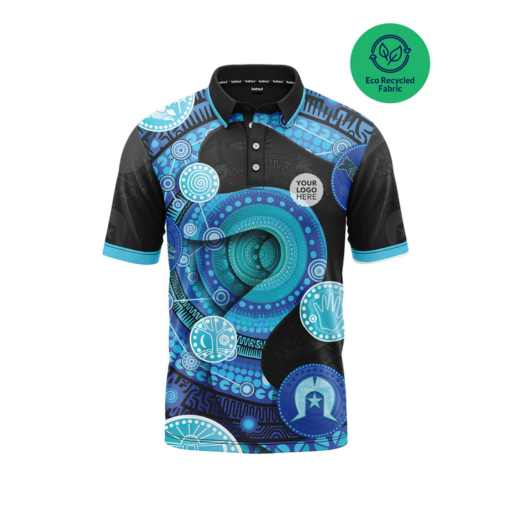 Always Been Deadly - Signature - Eco - NAIDOC 26 Men's Custom Polo
