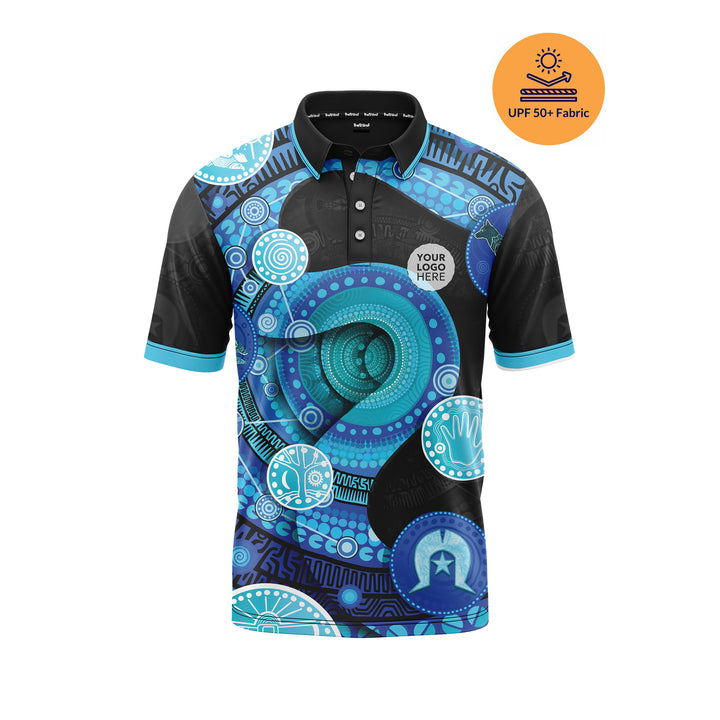 Always Been Deadly - Signature - UPF50 - NAIDOC 26 Men's Custom Polo