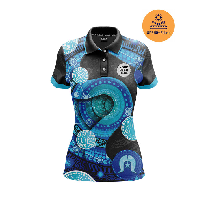 Always Been Deadly - Signature - UPF50 - NAIDOC 26 Women's Custom Polo