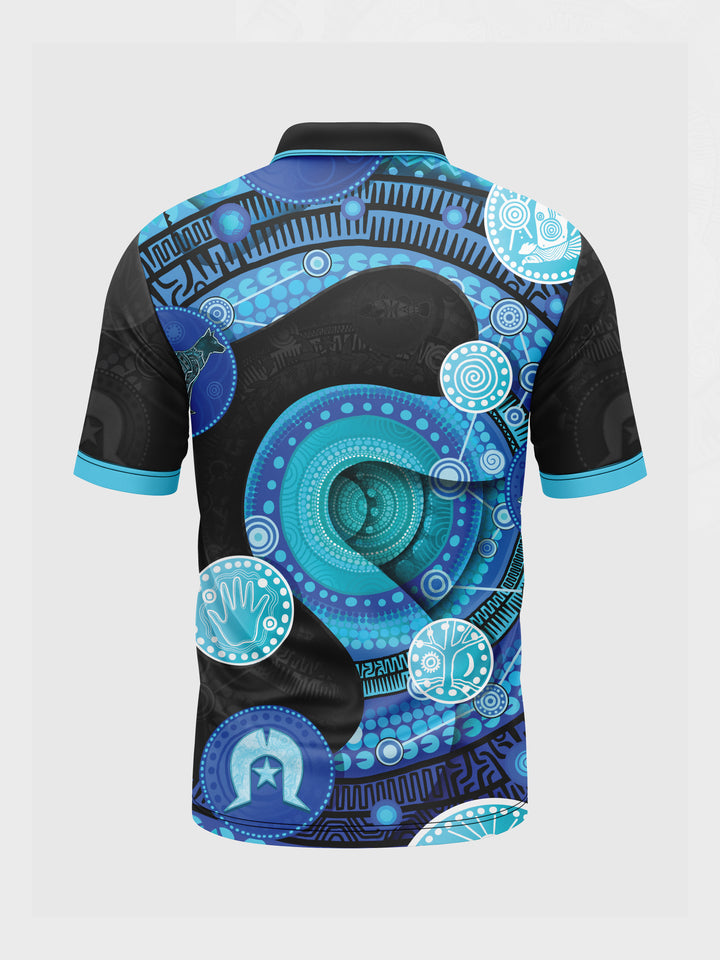 Always Been Deadly - Signature - UPF50 - NAIDOC 26 Men's Custom Polo