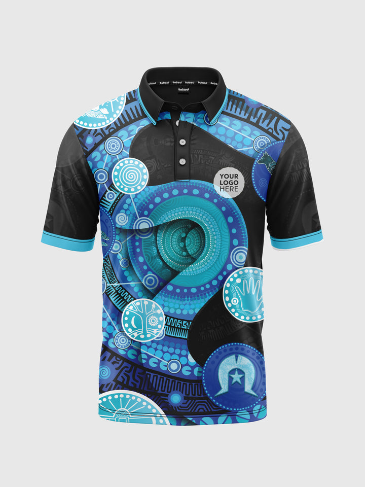 Always Been Deadly - Signature - UPF50 - NAIDOC 26 Men's Custom Polo
