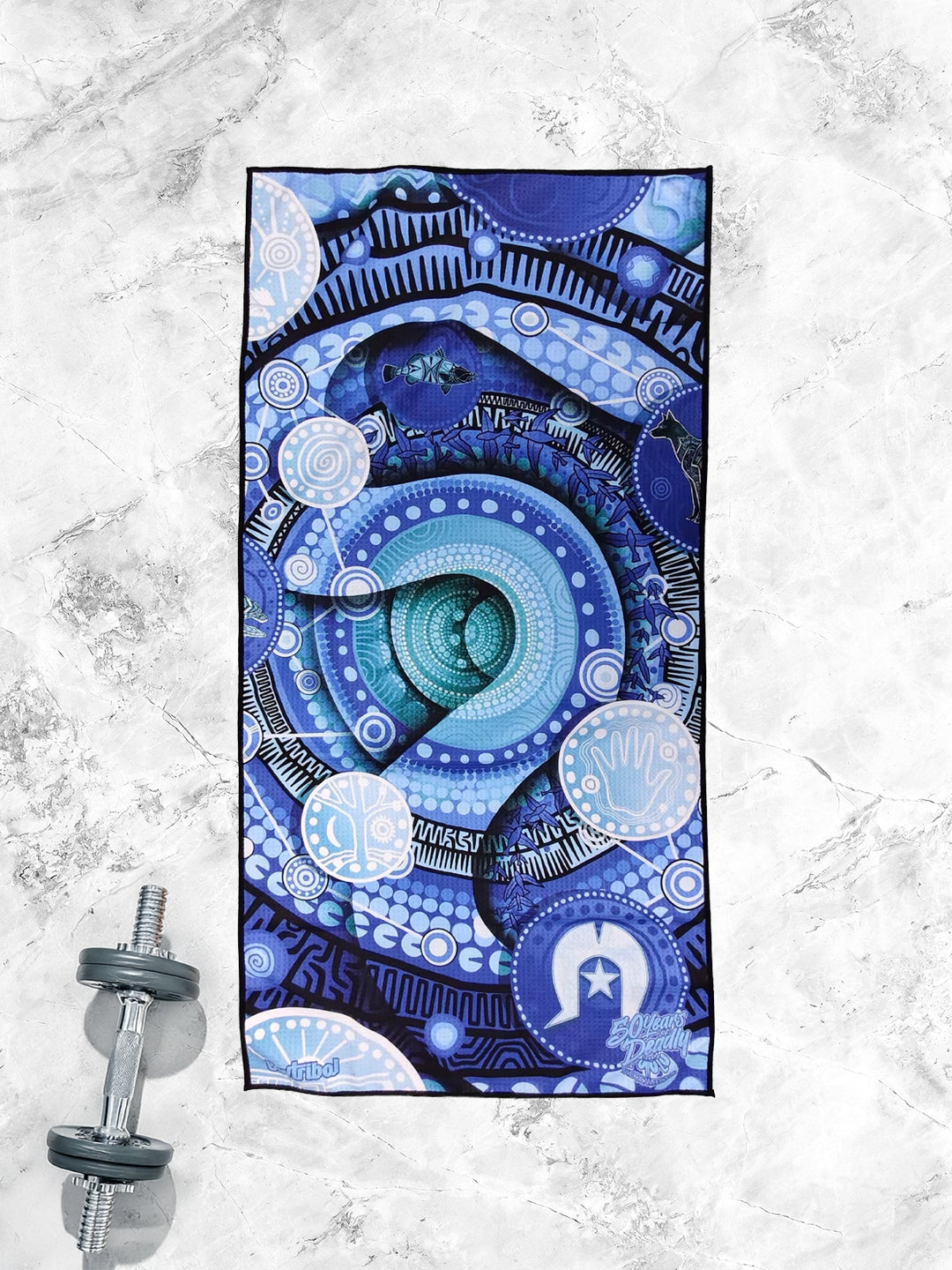 Always Been Deadly - NAIDOC 2026 Waffle Fabric Gym Towel
