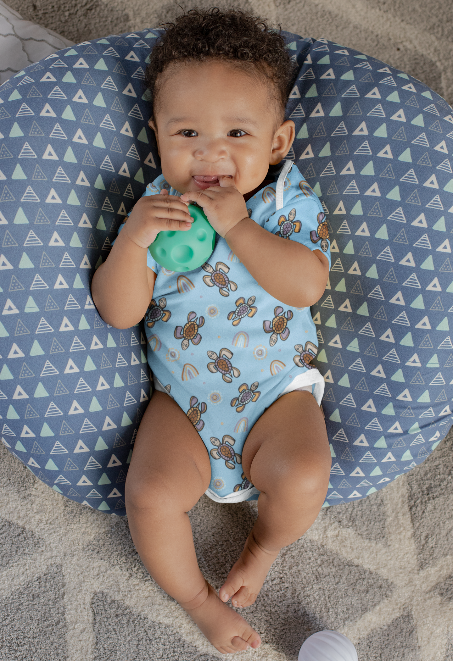 Baby Bungaroo (Blue) - Baby Onesie – BW Tribal