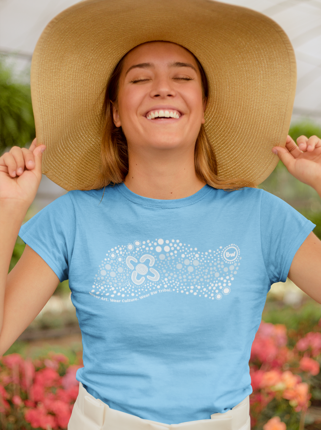 4-Pack Women's T-Shirts: Rise and Wildflowers
