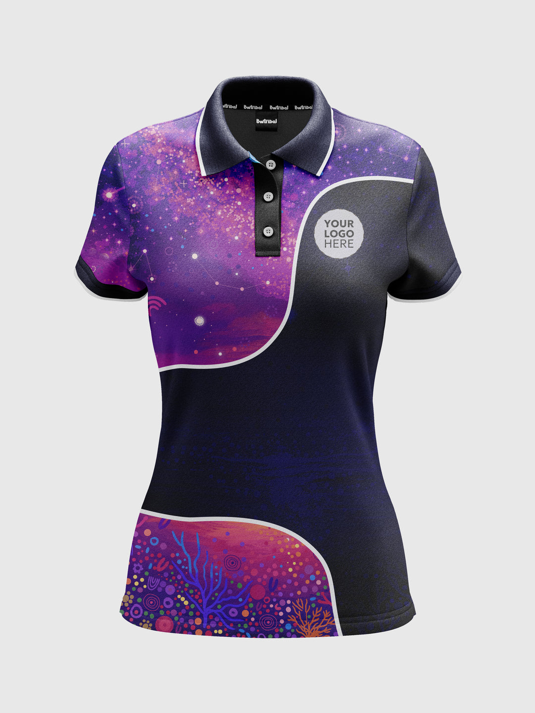 50 Years Deadly - Signature - Eco - NAIDOC 26 Women's Custom Polo