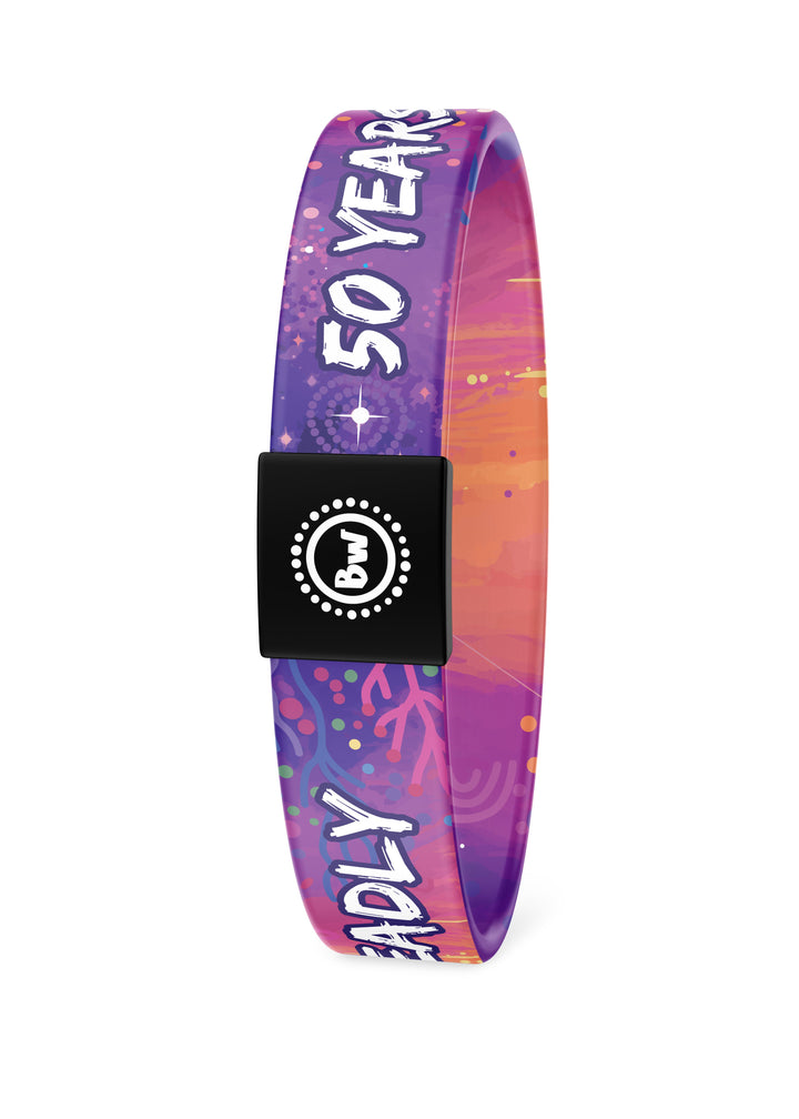 50 Years Deadly - NAIDOC 2026 ELASTIC WRISTBANDS