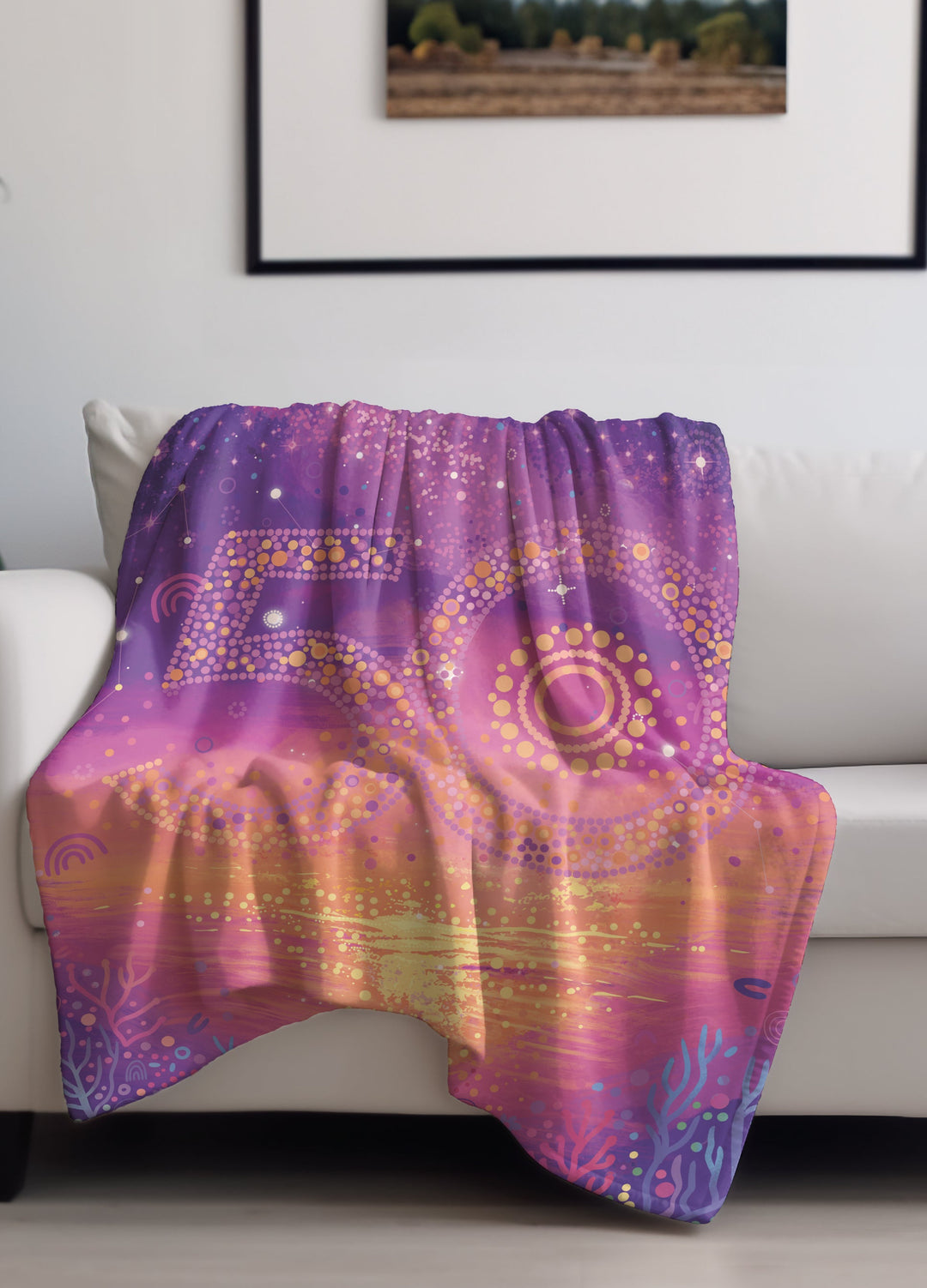 50 Years Deadly – NAIDOC 2026 Throw Rug / Blanket