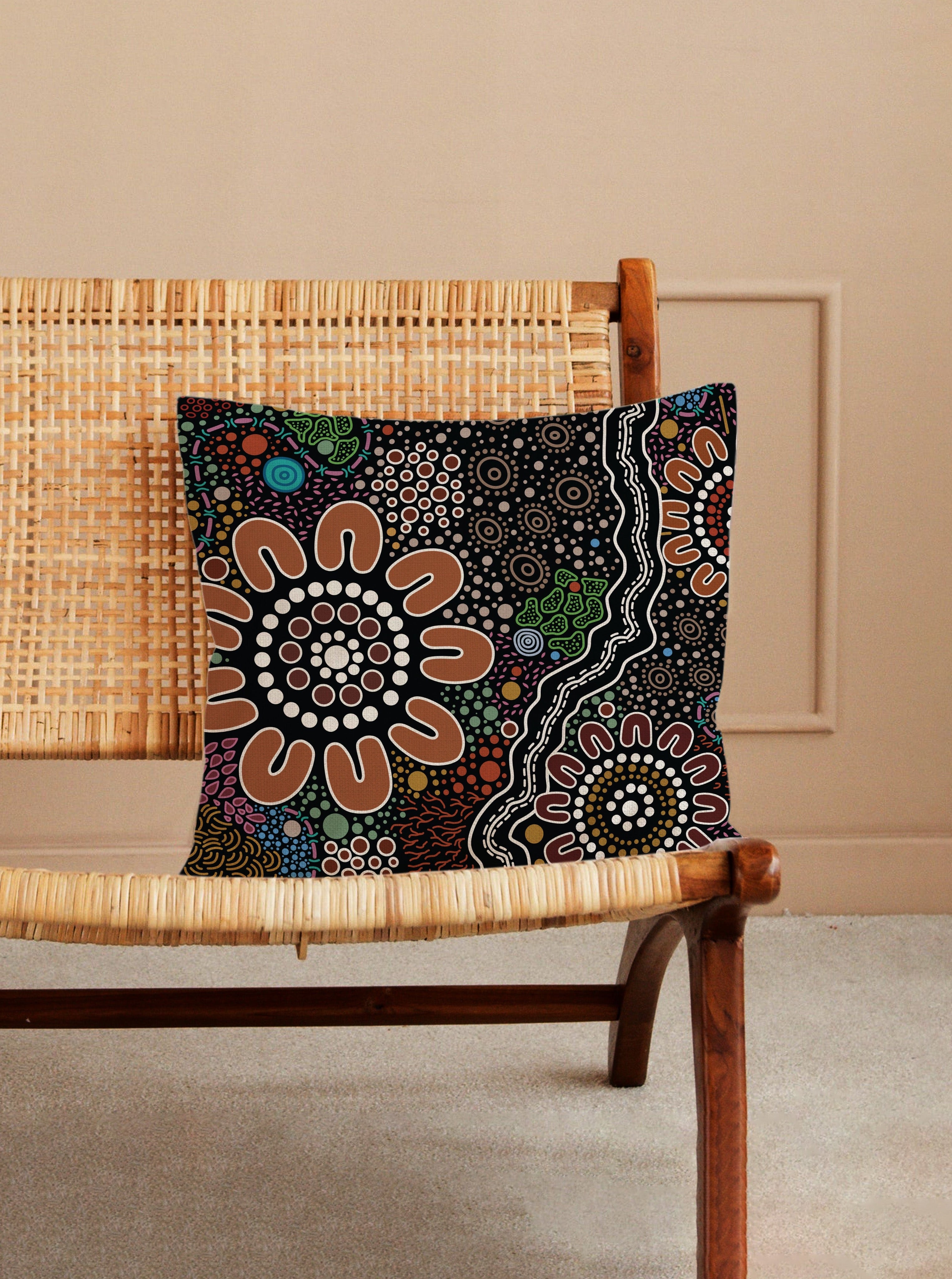 Aboriginal cushion outlet covers