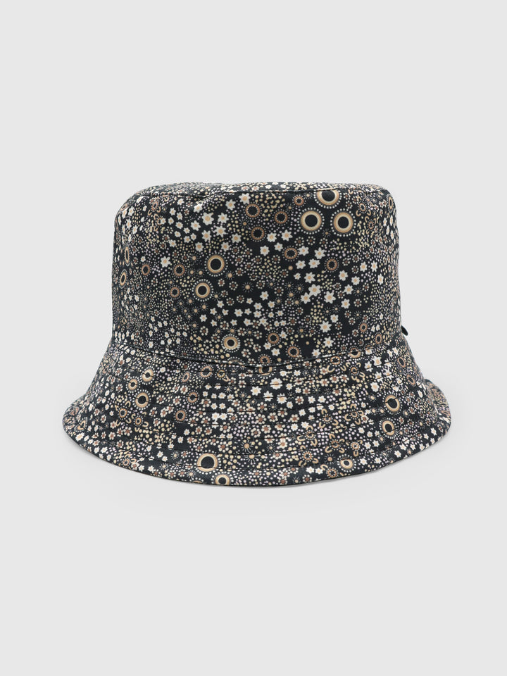 Bush Flower Song (Black) - Bucket Hat