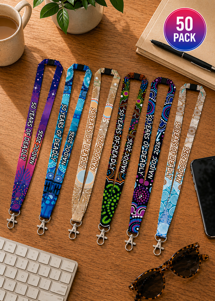 NAIDOC 2026 Lanyard Pack (50pk)