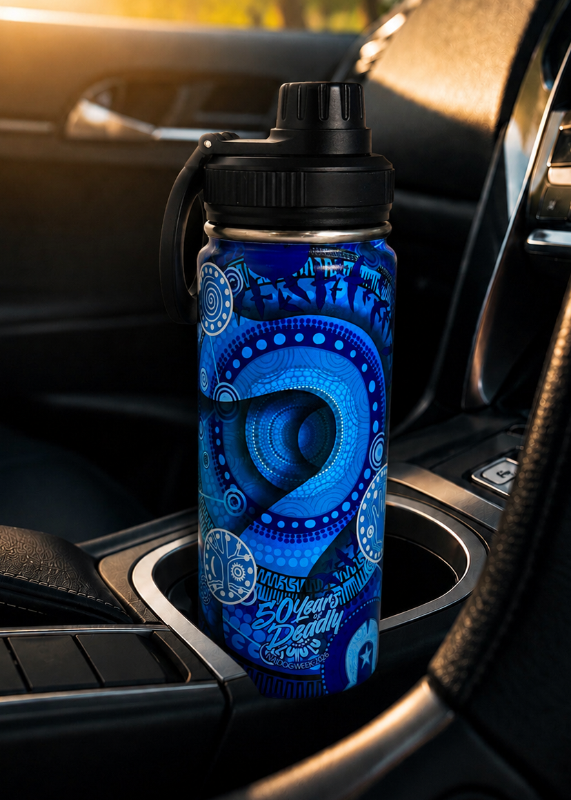 Always Been Deadly - NAIDOC 2026 Bottle with Magnetic Booster Ring (18oz)