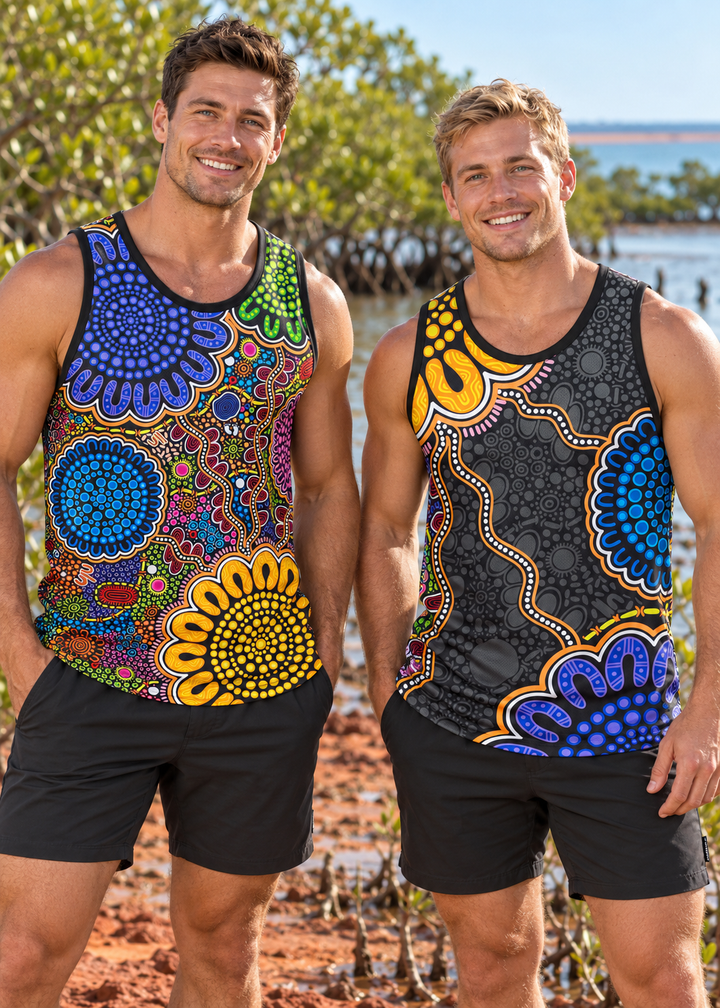 Still We Rise, Still We Shine - Reversible Singlet -  2 Designs in 1