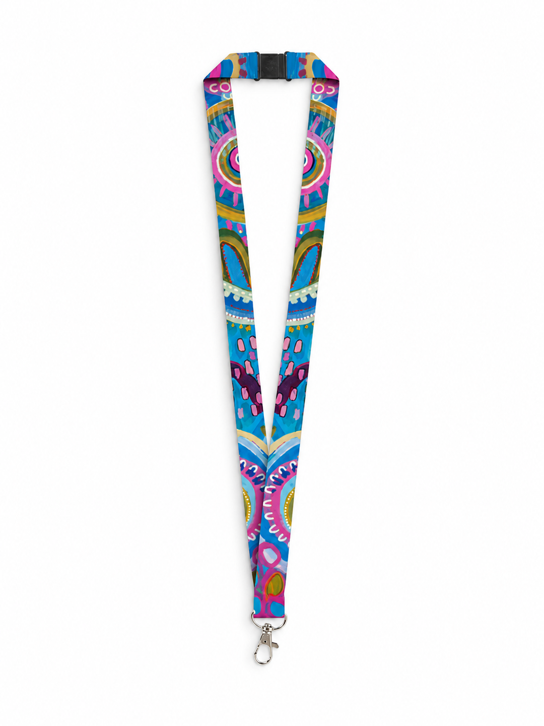 CORAL DREAMING - LANYARD + PHONE CLIP