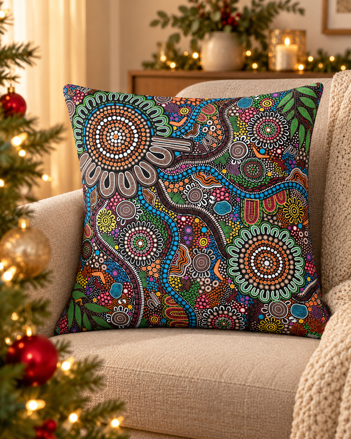 Connected to Country - Cushion Cover