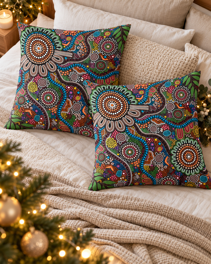 Connected to Country - Cushion Cover