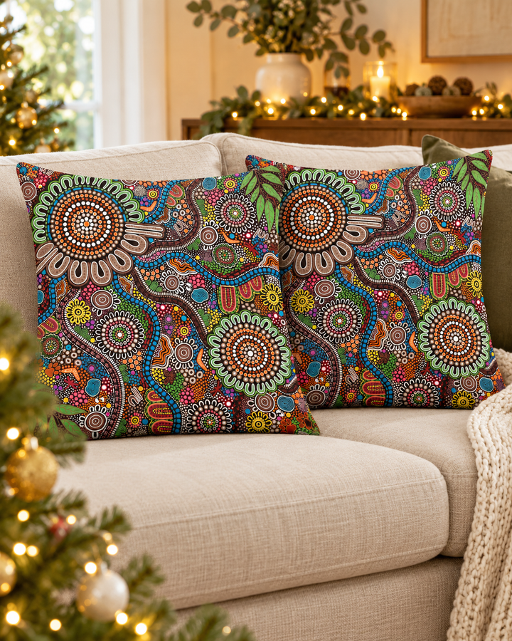Connected to Country - Cushion Cover
