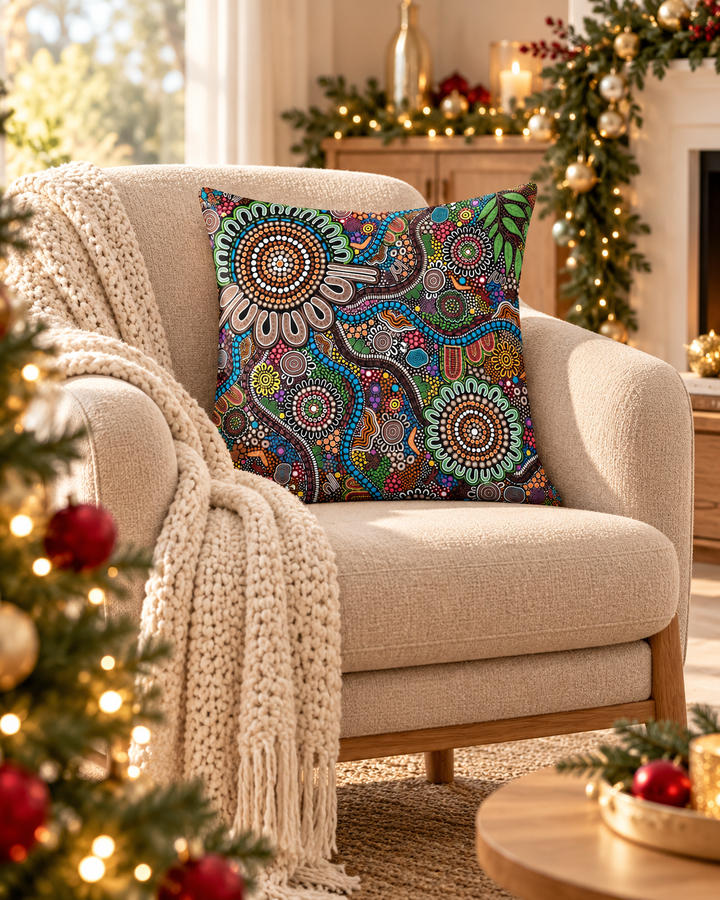Connected to Country - Cushion Cover