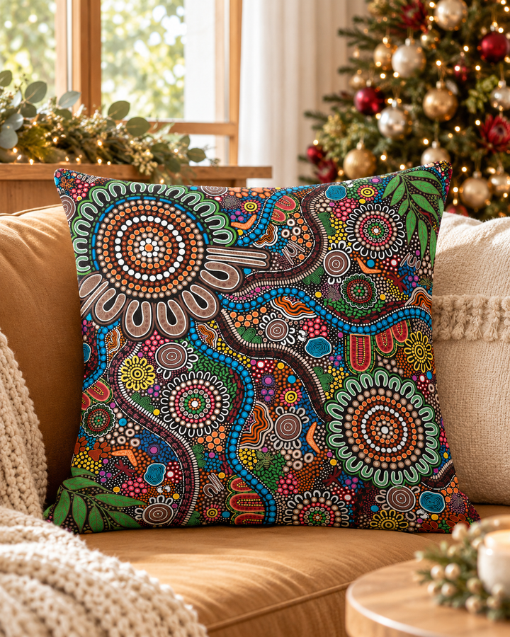 Connected to Country - Cushion Cover