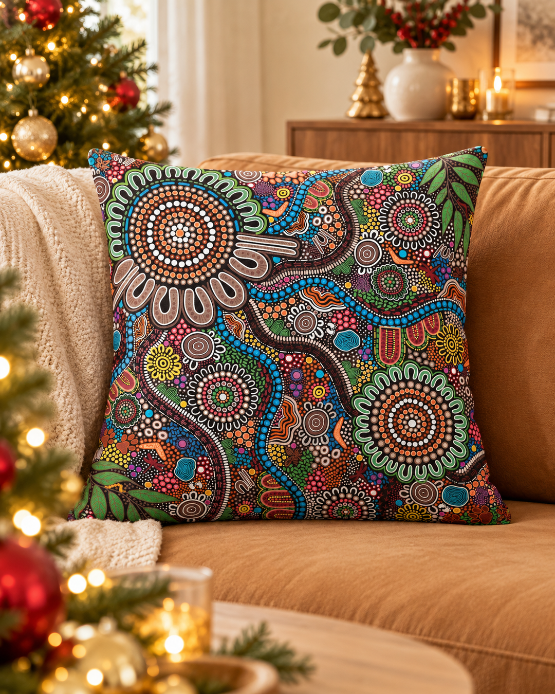 Connected to Country - Cushion Cover