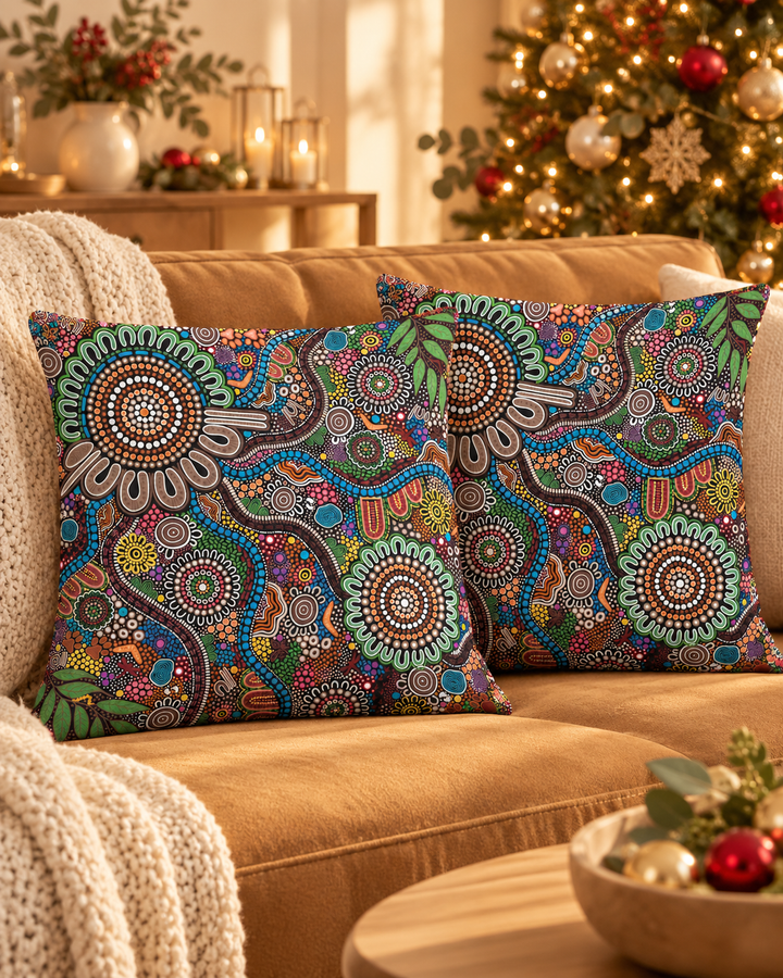 Connected to Country - Cushion Cover